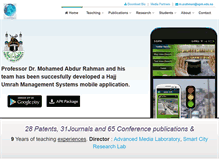 Tablet Screenshot of mdabdurrahman.com